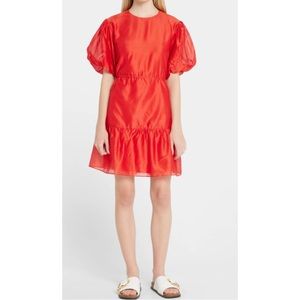 SIR ~LUCELIA PUFF SLEEVE MINI DRESS (NWT)